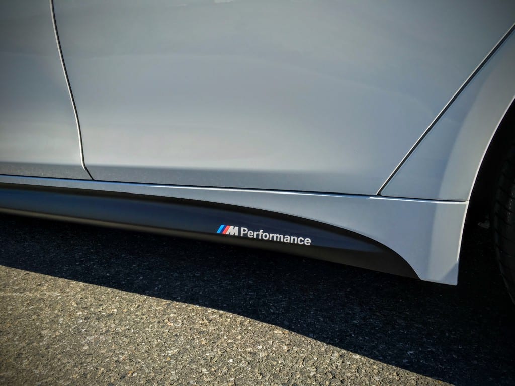 BMW M Performanceサイド・スカート・フィルム&BMWディラー工賃
