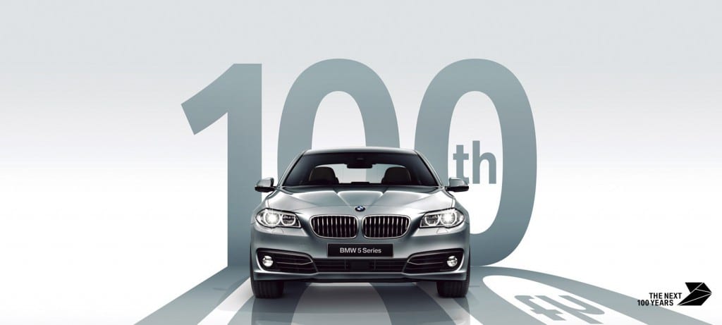 BMW１００週年を記念してBMW５シリーズ（F10，F11）１００万円サポートキャンペーン！