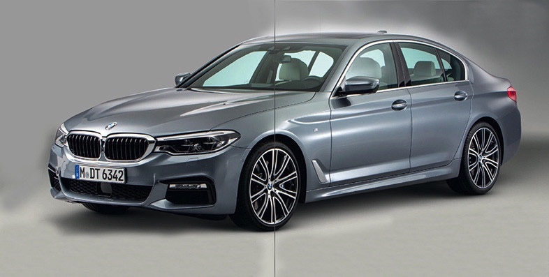 BMW次期５シリーズ（G30）オフィシャルフォト及び概要公開！！気になるボディサイズは？