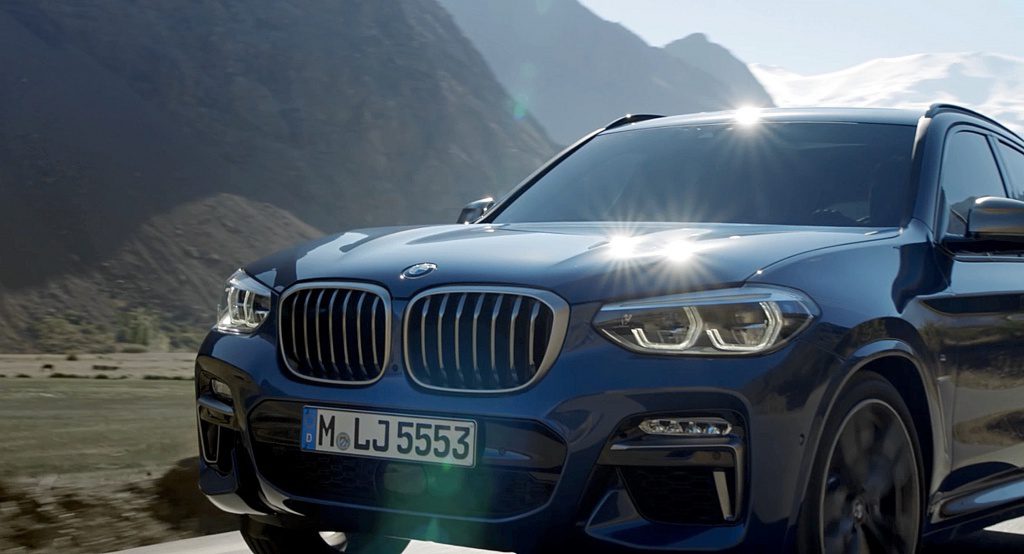 新型次期BMW X3（G01）の偽装なし写真が公式発表の２日前にリーク！！これは売れそう♪