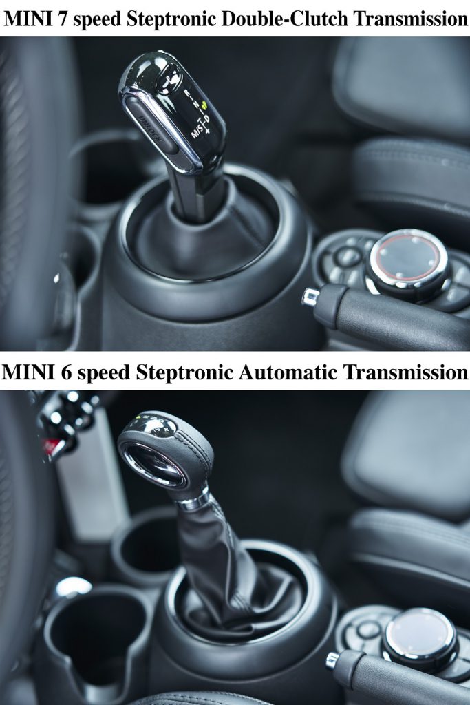 BMW MINIに7速DCT（ダブルクラッチトランスミッション）搭載♪自動シフトダウンにボタン式パーキングブレーキも＾＾