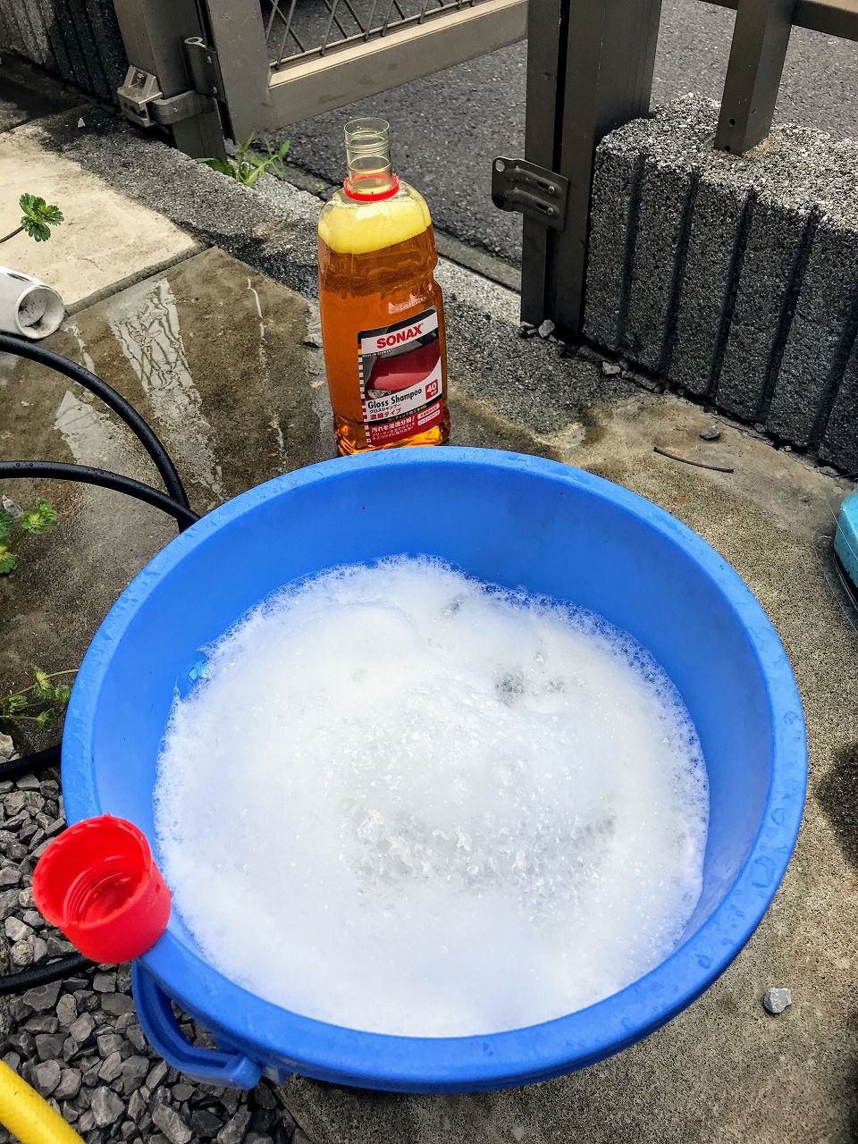 My４シリーズグランクーペの花粉や黄砂の汚れが酷いので洗車しました♪この季節はボディケアのために洗車間隔は短めに＾＾