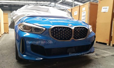 次期BMW新型１シリーズM135ixDrive(F40)の偽装カモフラージュ無しのフロント及びリア画像がリーク！