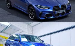 BMW新型M3(G80)の予想CGやリーク画像が！？正統派or過激派どちらが好みですか？＾＾；