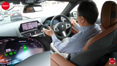 BMWの世界初ハンズ・オフ機能付き(ハンズフリー)渋滞時運転支援の清水和夫氏の試乗レポート動画がわかりやすい＾＾
