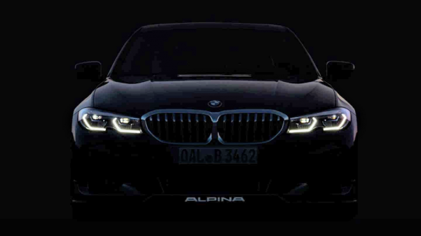 BMW New Alpina B3 Touring Teased Ahead Of Frankfurt 