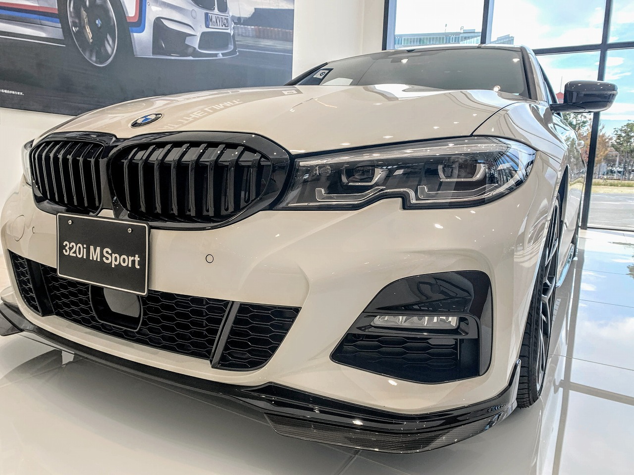 BMWBMW5シリーズg30g382017-2020Mスポーツバンパー用3Dタイプカーボン