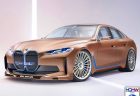 BMW i4 conceptのアルピナ版やキドニー・グリルを小さくしたCG画像が素敵です＾＾