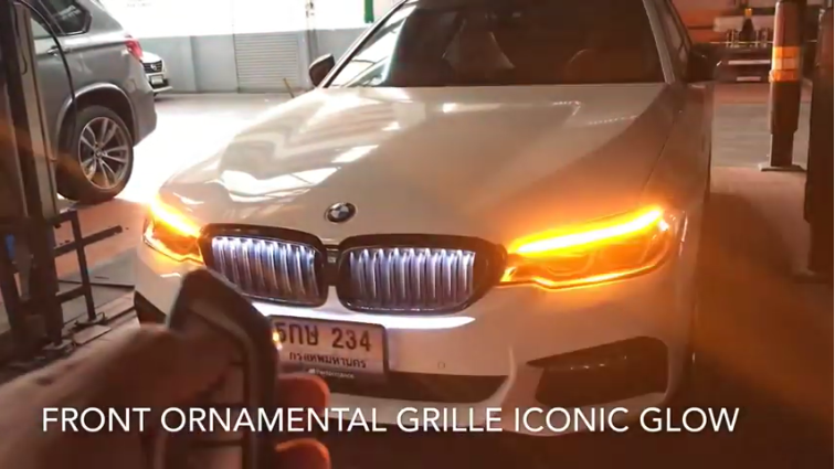 BMW純正(G30、G31) 5シリーズ アイコニックグロー キドニーグリル