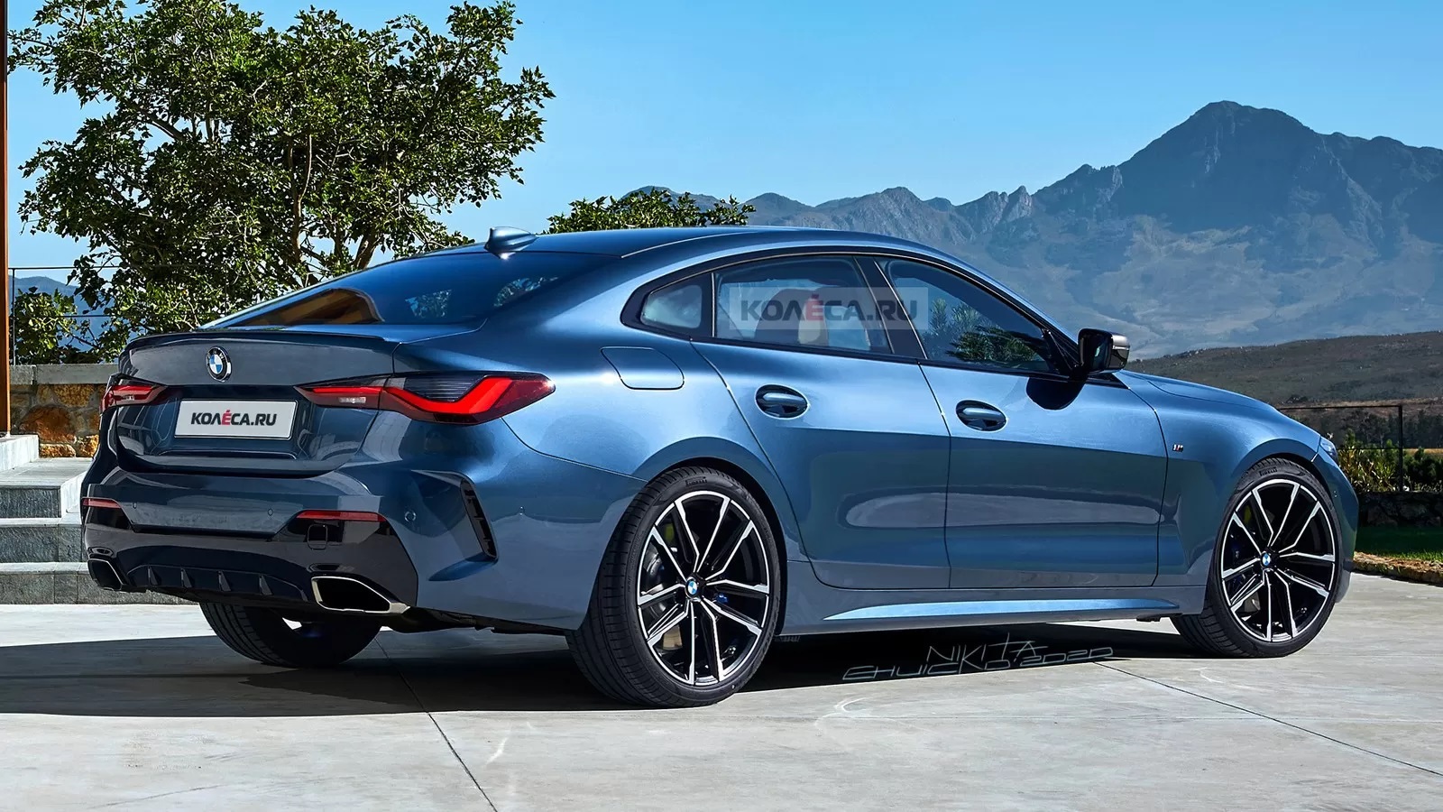 BMW新型４シリーズグランクーペ(G26)の完成度抜群の予想CG＾＾このまま出そうですねｗ