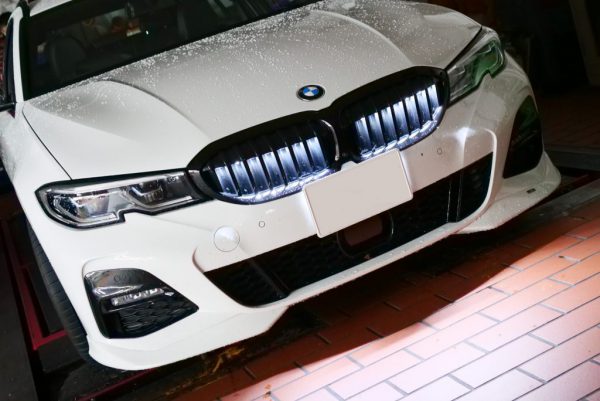 BMW新型3シリーズ(G20,G21)にも純正光るキドニーグリル「BMW Iconic Glow Kidney Grilles 」が