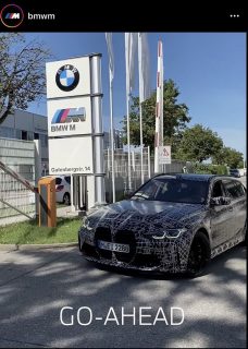 BMW M公式がG81BMW M3ツーリングプロトタイプ動画を公開！