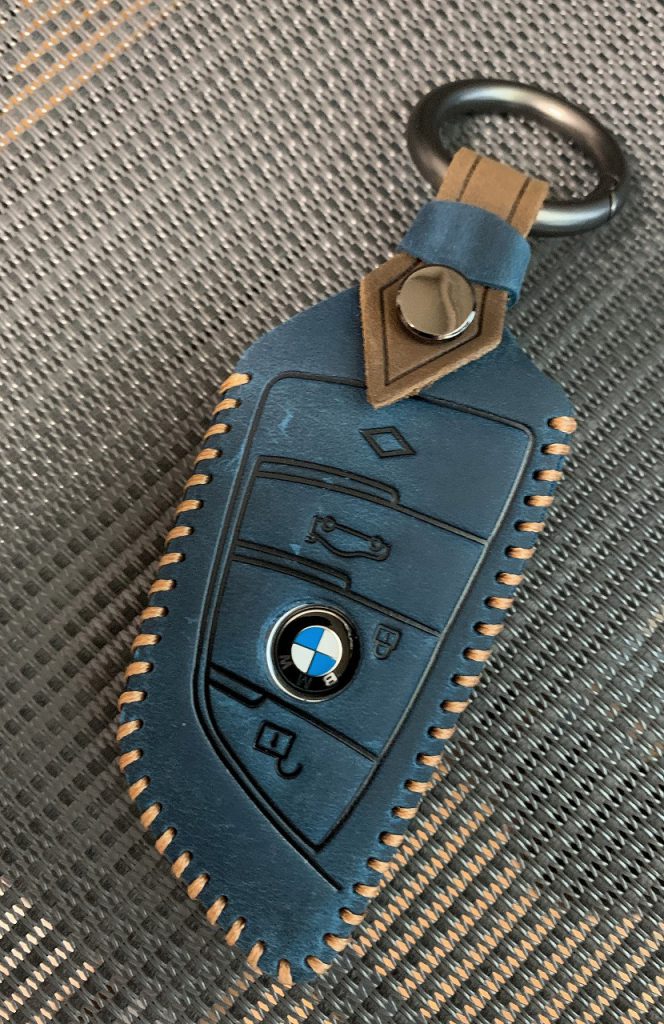 BMWスマートキーケースカバーを買い替えました＾＾「ONTTO クレージホースレザーキーケース」開封レビュー！