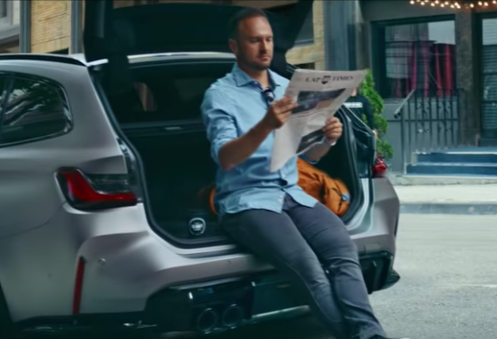 BMW Mだけの街「BMW M Town」の動画になんとBMW M3ツーリング(G81)がしれっと隠れキャラで登場！！