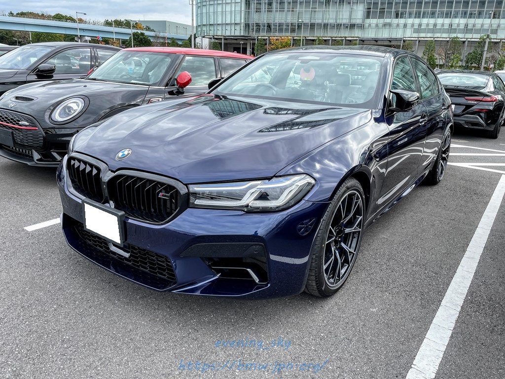 タンザナイトブルーのBMW M5 LCI(F90)にM4グランクーペが美しい＾＾【フォトレポート】