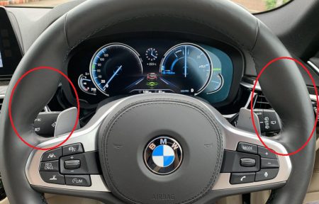 BMW/MINIの純正ステアリングのこの部分に名称があるそうです。皆さん知ってましたか？