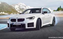 新型BMW M2(G87)のバンパー写真リークからのG87新型M2レンダリング画像！これはアリ？ナシ？