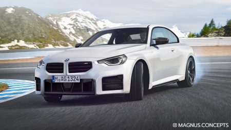 新型BMW M2(G87)のバンパー写真リークからのG87新型M2レンダリング画像！これはアリ？ナシ？