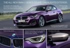 BMW新型２シリーズクーペ(G42)世界初公開！マルニ譲りの二灯式のヘッドライトが個性的！M240iのドリフト走行シーン動画も。