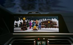 BMW iDrive７以降のナビへ素敵な「クリスマス/ホリデー」動画を配信中！アニメーション動画の内容は？