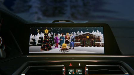 BMW iDrive７以降のナビへ素敵な「クリスマス/ホリデー」動画を配信中！アニメーション動画の内容は？